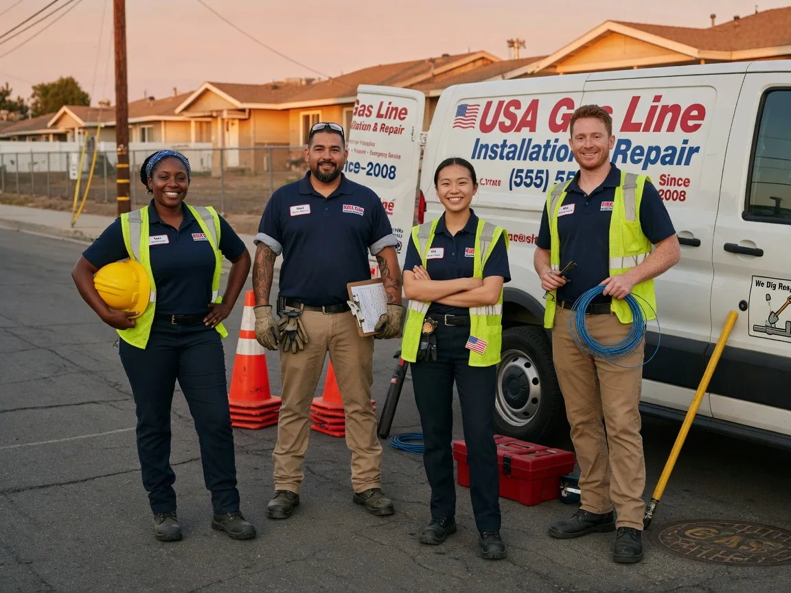 Gas Line Installation company in Dorrance, KS